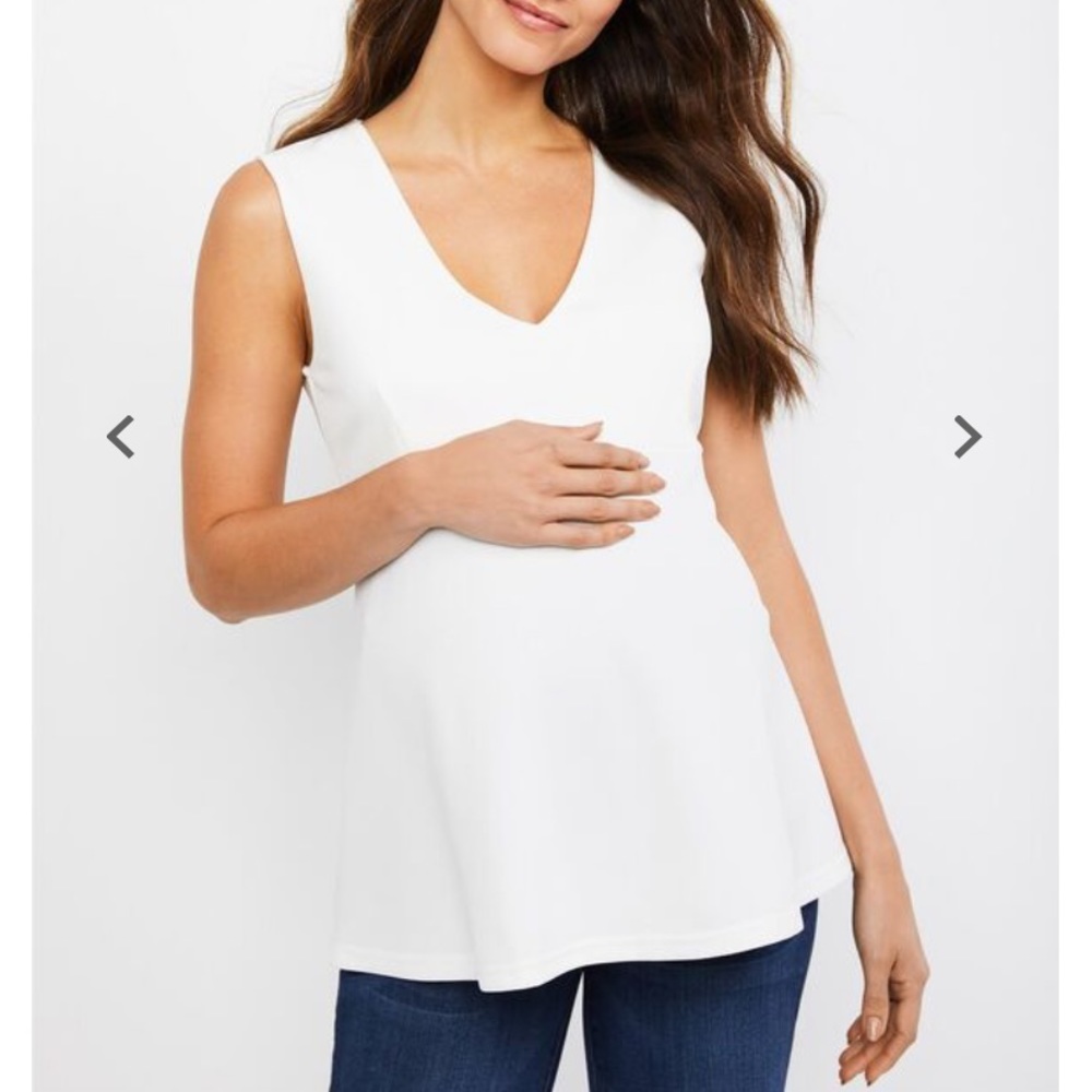 Ripe Peplum Maternity Top